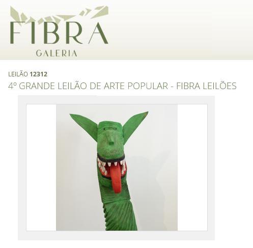 4º Grande leilão de arte popular – Fibra Leilões