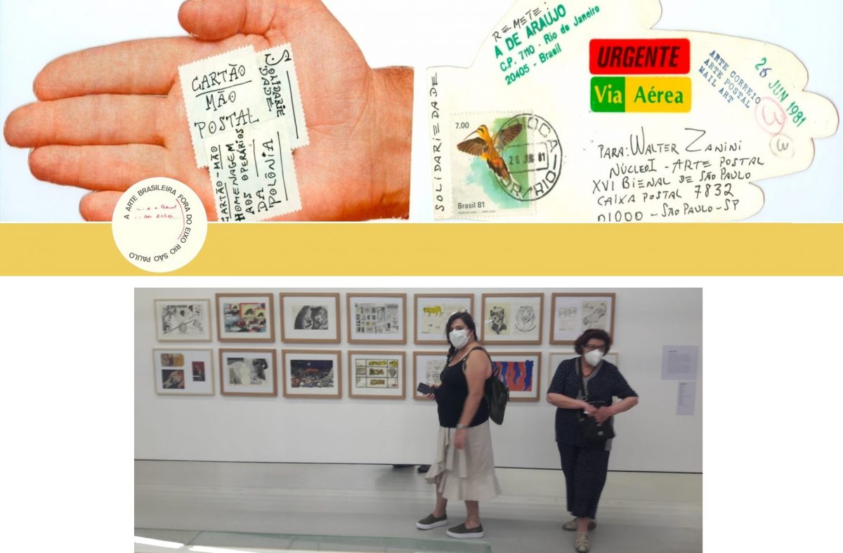 Exposição “Da Bienal ao Centro Cultural São Paulo: 40 anos de arte postal”