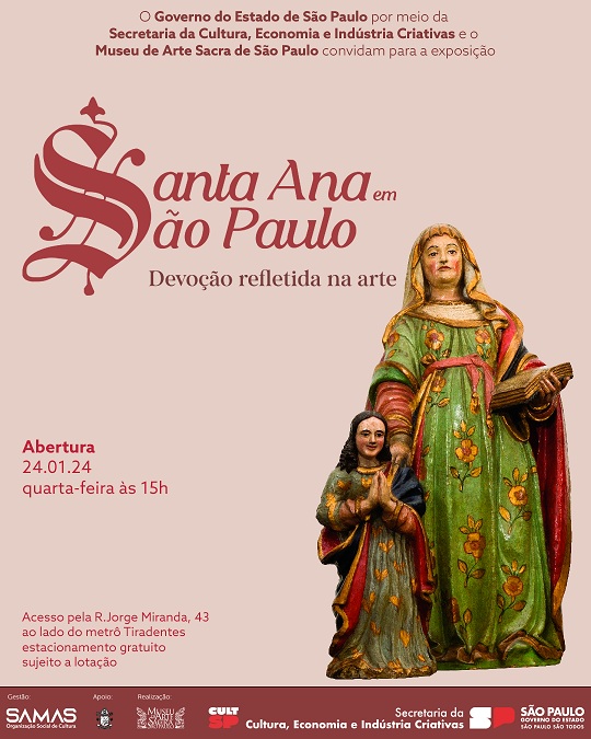 Exposição Sant’Ana em São Paulo no MAS