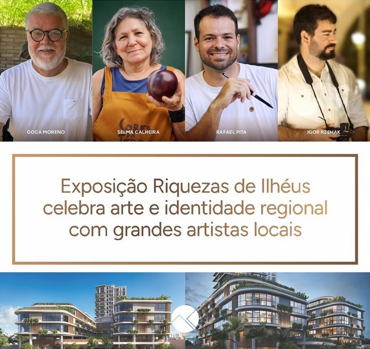 Goca Moreno: Exposição coletiva “Riquezas de Ilhéus: Arte e Identidade Regional”