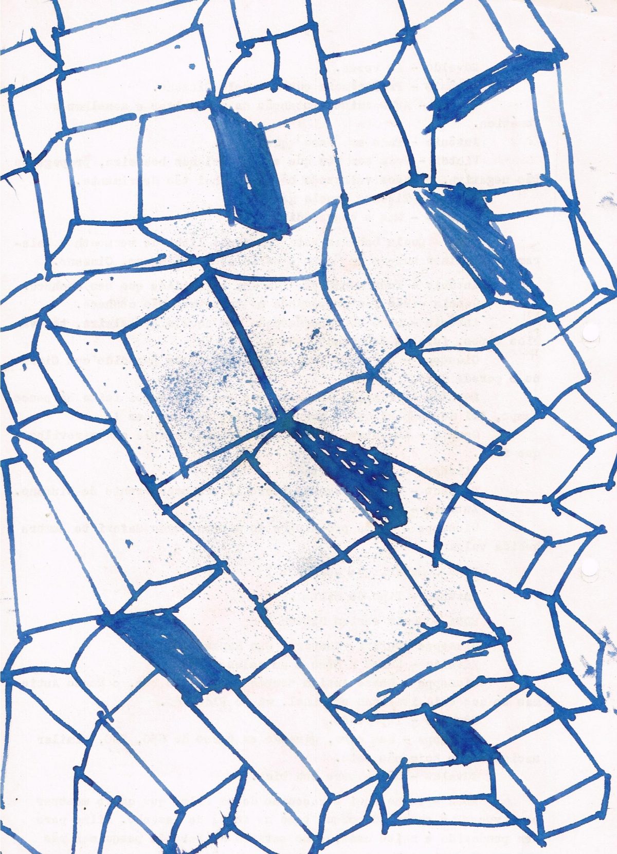 Desenho com caneta de bambu 1