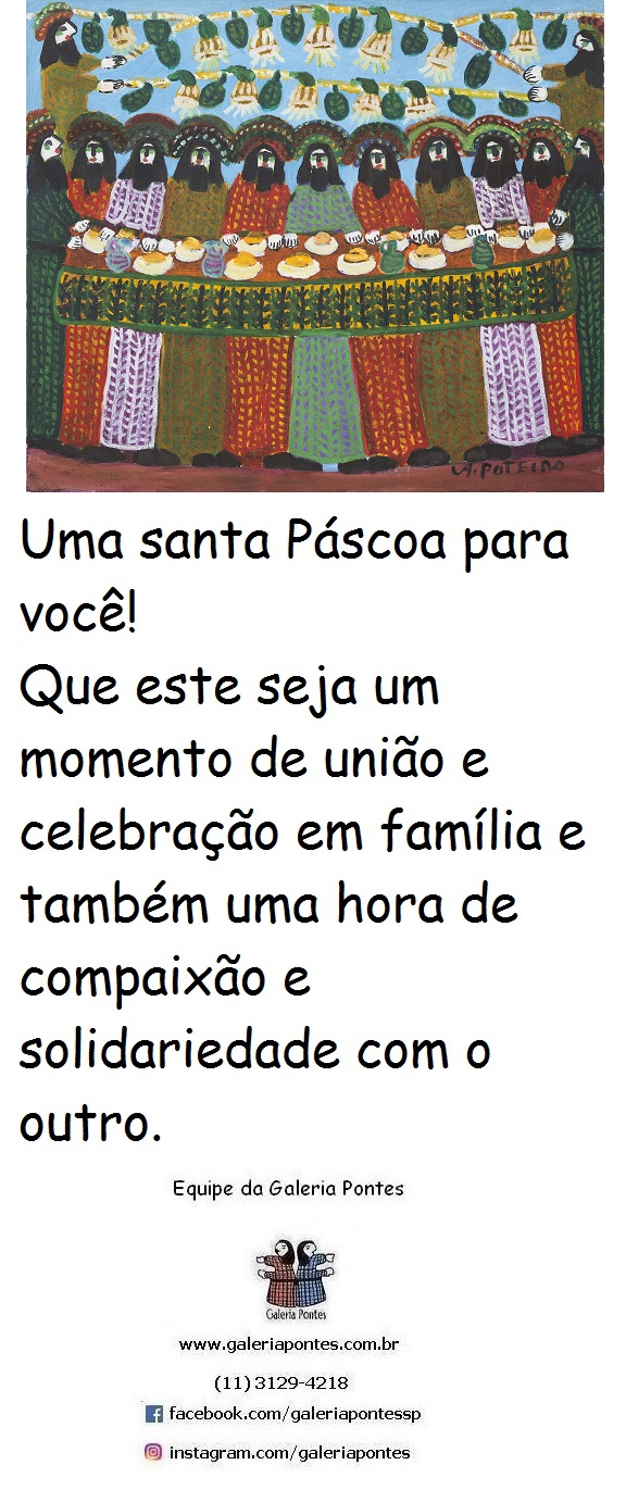 Uma santa Páscoa para você!