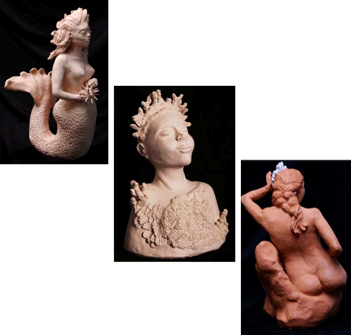 Igor Santos e seu Bygô Arts: Sirena, Menina dos corais e Narcisa