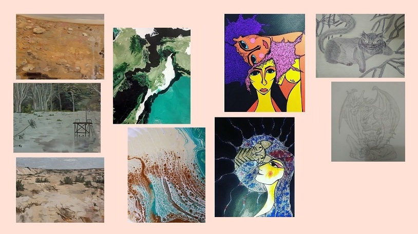 Ricardo Alves, Lemerci, Alice Almeida e Albert: artistas destacados na versão anterior do blog “Redescobrindo”
