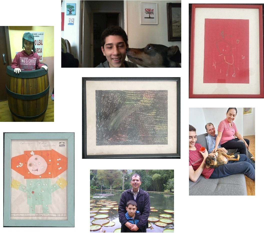 Estrofe sobre João: “O canto dos pássaros anunciou / E a mata em revoada: uno, mais um / Meu filho chegou…”