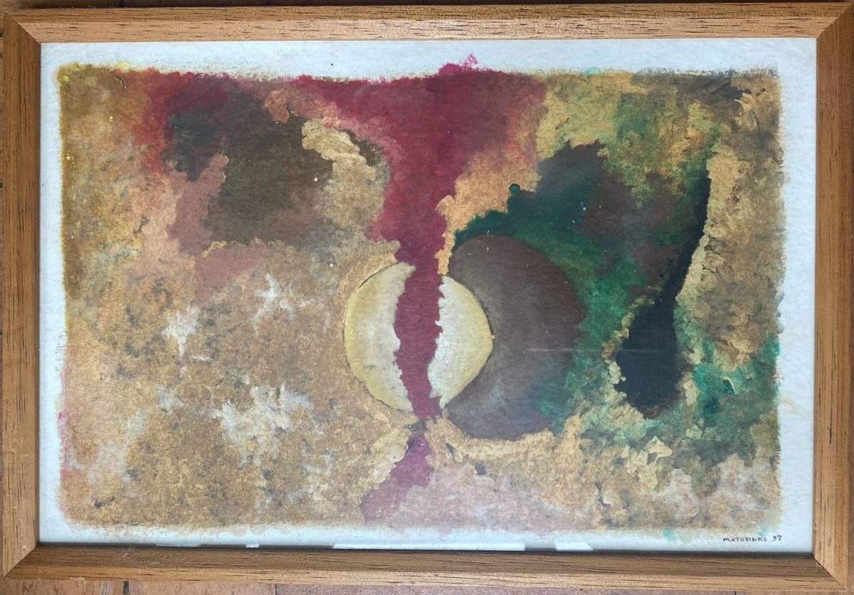 Lua cheia vazada (Recém emoldurado)