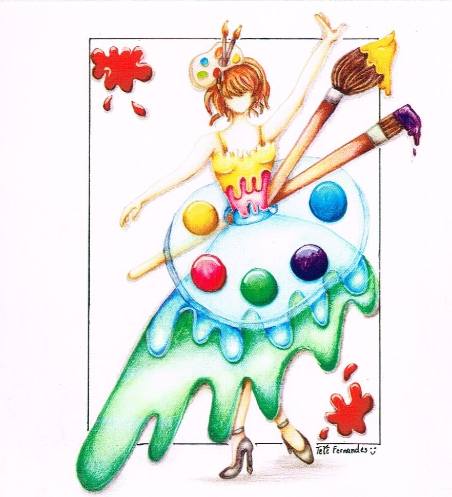 Tetê Fernandes: Associação dos Pintores com a Boca e os Pés (APBP)