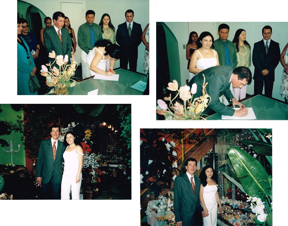 21 anos de nosso casamento no cartório