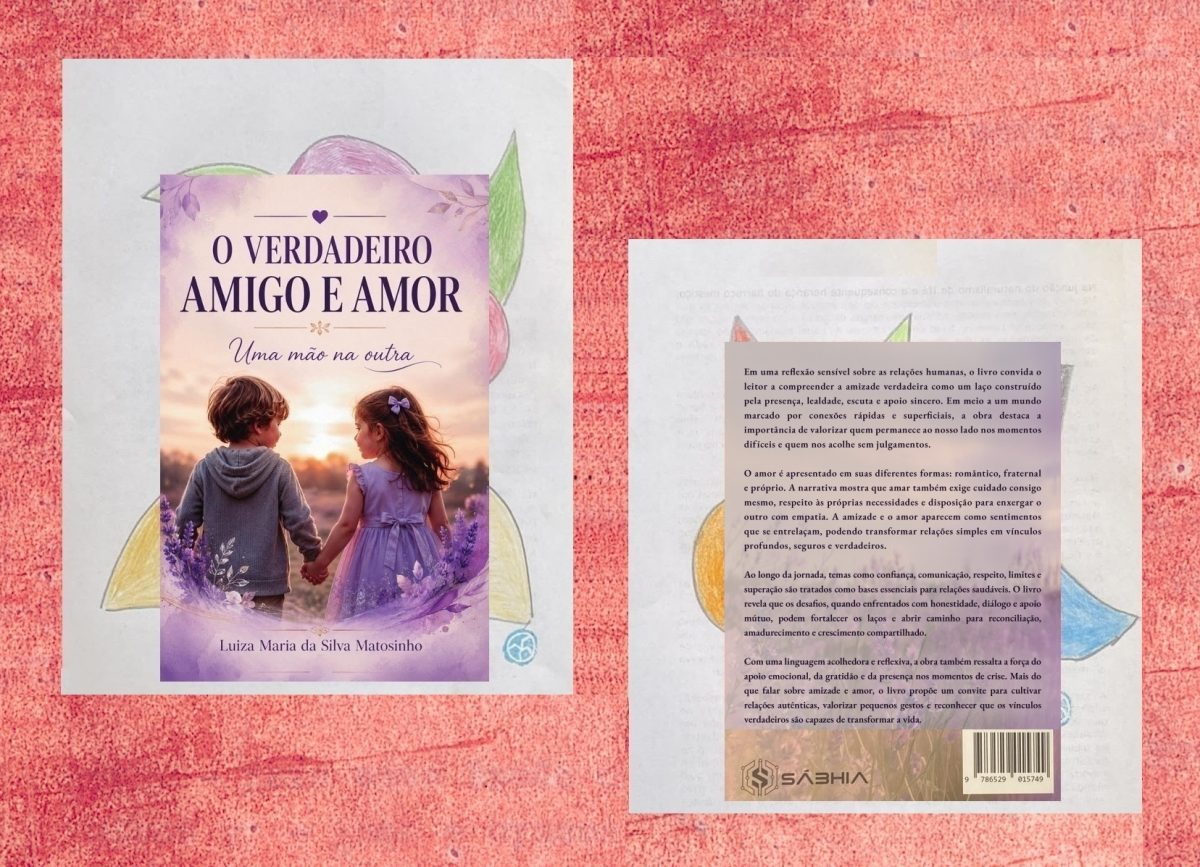 O verdadeiro amigo e amor: Uma mão na outra