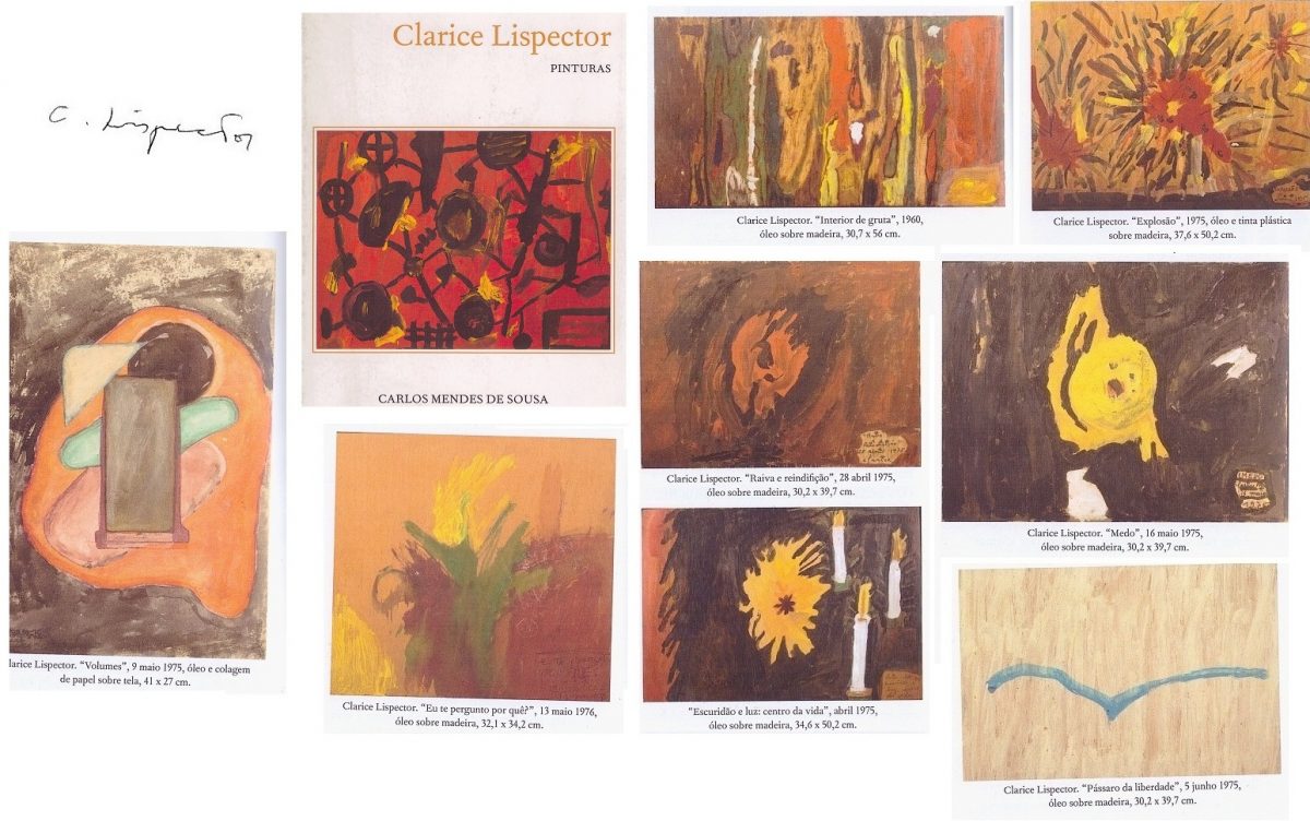 A pintora Clarice: Imagens que buscam a alma (Do livro: “Pinturas” de Mendes de Souza)